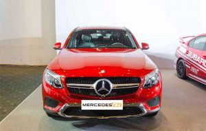 Mercedes GLC 300 4MATIC Coupe 2019 màu Đỏ