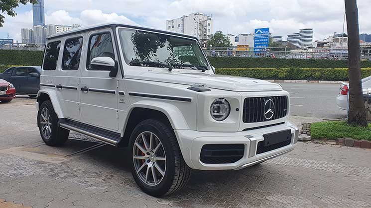 Mercedes AMG G63 2019 thế hệ mới màu Trắng