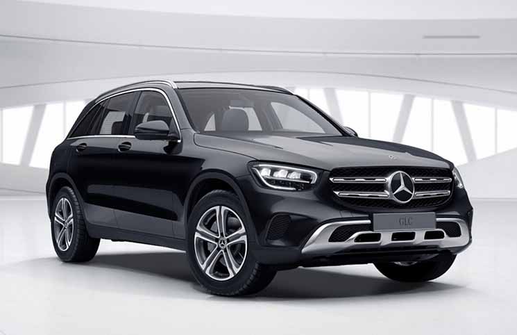Mercedes GLC 200 2020 phiên bản nâng cấp màu Đen