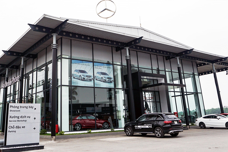 Đại lý Mercedes An Du Hải Phòng - Đạt tiêu chuẩn quốc tế Mercedes