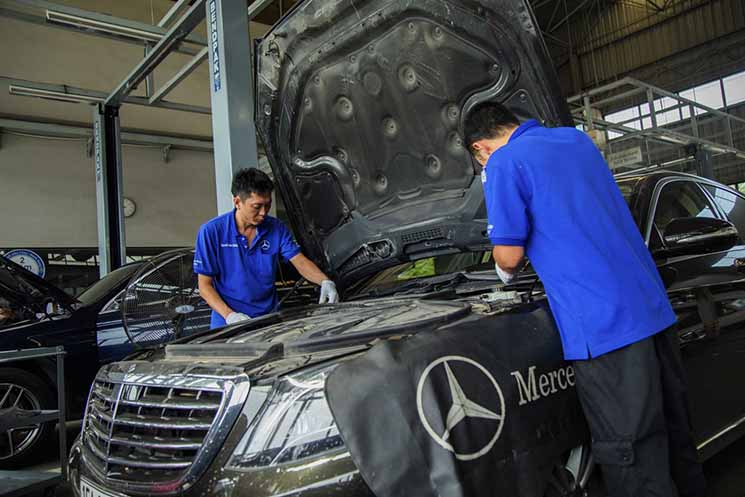 Đại lý Mercedes An Du Hải Phòng - Đạt tiêu chuẩn quốc tế Mercedes