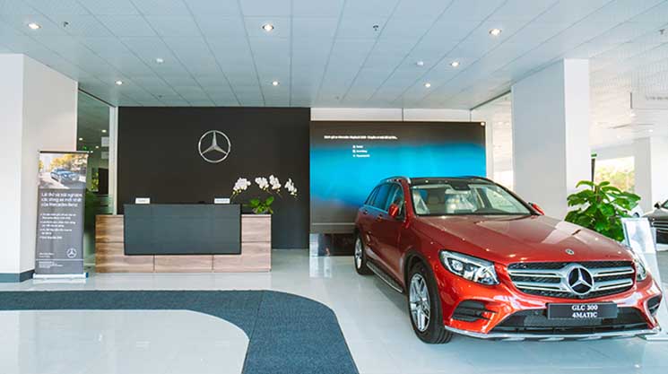 Đại lý Mercedes-Benz Vinamotor Nghệ An - Showroom Mercedes số 1 miền Trung