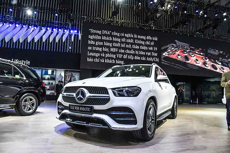 Mercedes GLE 450 4MATIC 2019 hoàn toàn mới màu Trắng