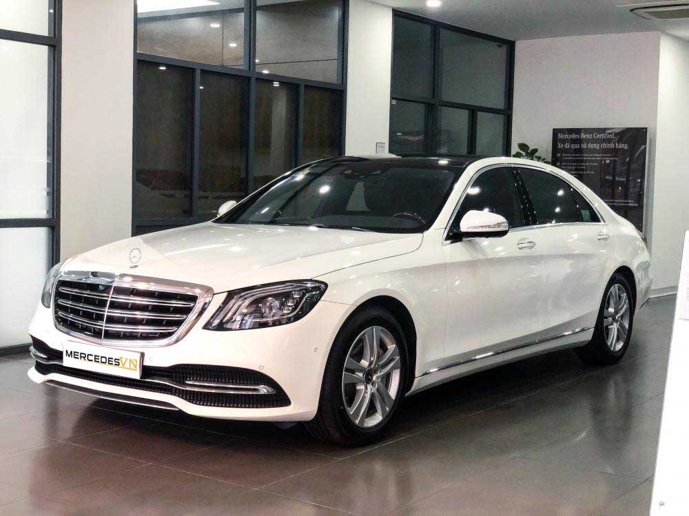Mercedes S450 L 2020 màu Trắng